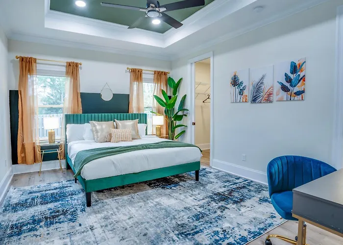 Сasa de vacaciones Tally Cozy Craftsman Near Football Parks & Airport Tallahassee